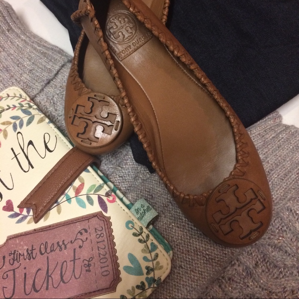 Tory Burch (cognac) Flats